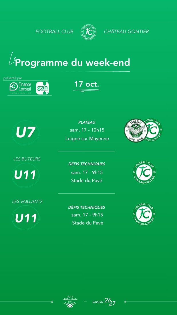 📣[ AGENDA DU WEEK-END ]📣